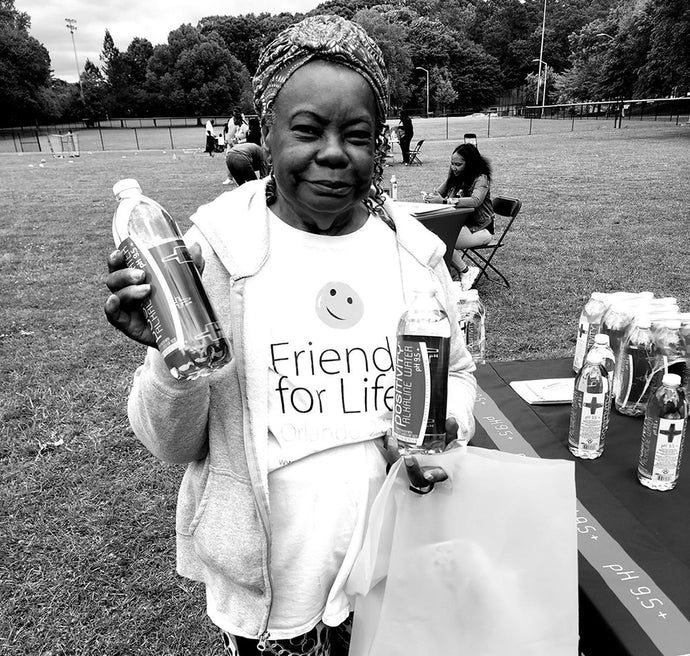 6/7/22 - Atlanta Beltline Partners With Positivity Alkaline Water For Beltline Bikers and Volunteers